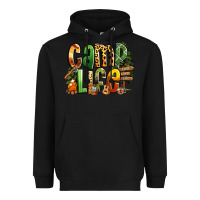 Black camp life Heavyweight Hoodie - RanaPortraitStore