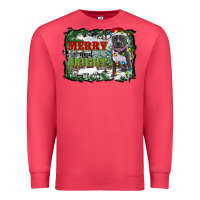 Cardinal merry and bright pitbull with farm Premium Sweatshirt - RanaPortraitStore