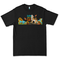 Black Wild About Fall Coyote Premium Tee - LillyAllenDesigns