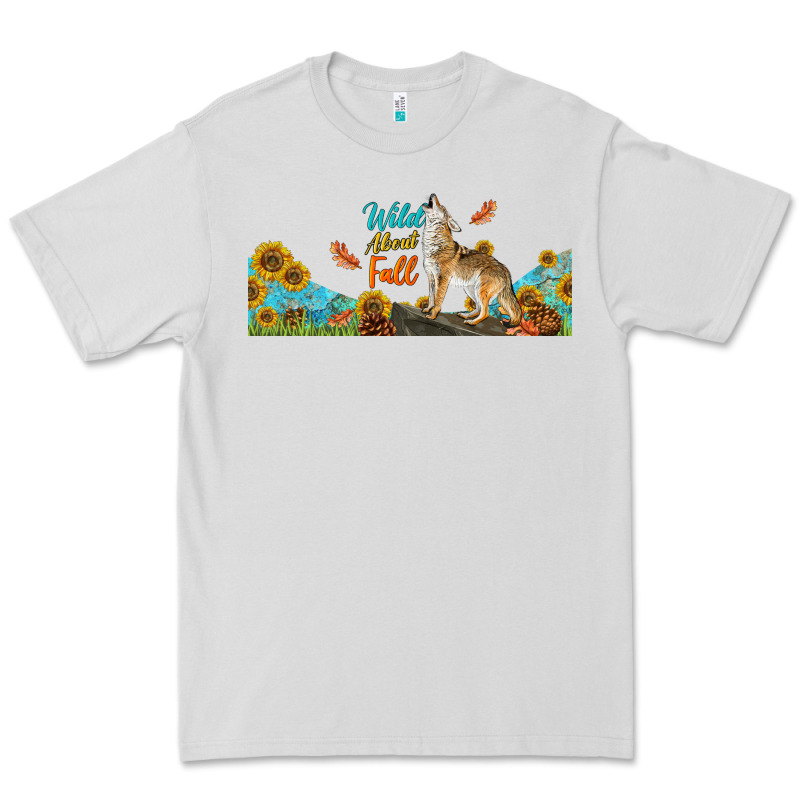 Wild About Fall Coyote Premium Tee by LillyAllenDesigns | Teevron