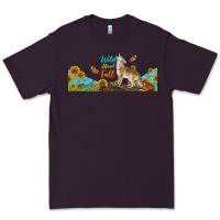 Plum Wild About Fall Coyote Premium Tee - LillyAllenDesigns