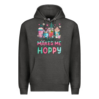 Charcoal Heather easter coffee makes me so hoppy Premium Hoodie - Jasminsmagicworld