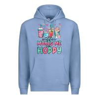 Colony Blue easter coffee makes me so hoppy Premium Hoodie - Jasminsmagicworld