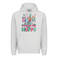 Dove Grey easter coffee makes me so hoppy Premium Hoodie - Jasminsmagicworld