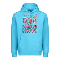 Ocean Blue easter coffee makes me so hoppy Premium Hoodie - Jasminsmagicworld