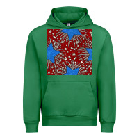 Emerald Glitter 4th of July Seamless Pattern Urban Hoodie - BundleAndBundleShop