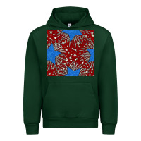 Forest Green Glitter 4th of July Seamless Pattern Urban Hoodie - BundleAndBundleShop