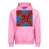 Fuchsia Pink Glitter 4th of July Seamless Pattern Urban Hoodie - BundleAndBundleShop
