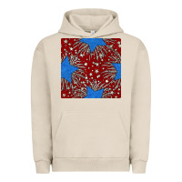 Pigment French Oak Glitter 4th of July Seamless Pattern Urban Hoodie - BundleAndBundleShop