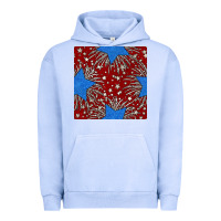 Pigment Grape Ice Glitter 4th of July Seamless Pattern Urban Hoodie - BundleAndBundleShop