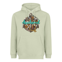 Matcha anchored hebrews 6 19 Heavyweight Hoodie - texasbilliewilder
