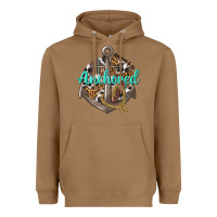Toasted Coconut anchored hebrews 6 19 Heavyweight Hoodie - texasbilliewilder