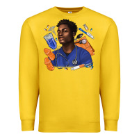Lemon afro man nurse Premium Sweatshirt - texasbilliewilder