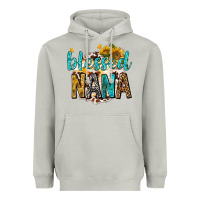 Moon Dust blessed nana with sunflowers Heavyweight Hoodie - texasbilliewilder