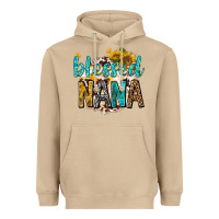 Mushroom blessed nana with sunflowers Heavyweight Hoodie - texasbilliewilder
