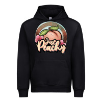 Black just peachy Urban Hoodie - JahusDesignShop