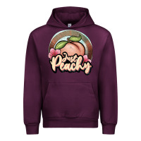Mauve Wine just peachy Urban Hoodie - JahusDesignShop