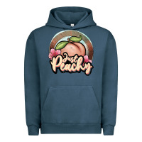 Pigment Midnight Navy just peachy Urban Hoodie - JahusDesignShop