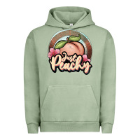 Pigment Oil Green just peachy Urban Hoodie - JahusDesignShop