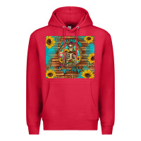 Cardinal i hate everyone but coffee helps western skeleton coffee sunflowers Premium Hoodie - Artiststas