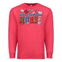 Cardinal all american nurse Premium Sweatshirt - texasbilliewilder