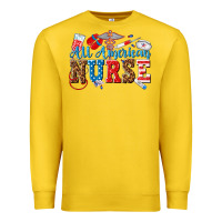 Lemon all american nurse Premium Sweatshirt - texasbilliewilder