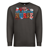 Smoke all american nurse Premium Sweatshirt - texasbilliewilder