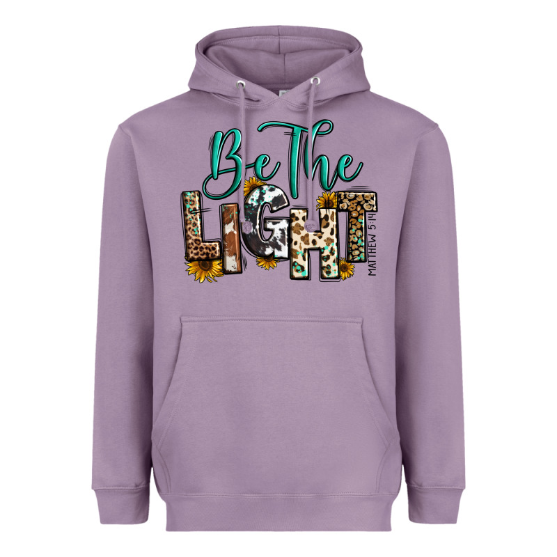 Be The Light Matthew 5 14 Heavyweight Hoodie by RanaPortraitStore | Teevron
