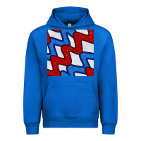 Cobalt Glitter 4th Of July Seamless Pattern Urban Hoodie - BundleAndBundleShop