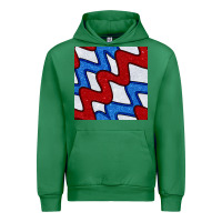 Emerald Glitter 4th Of July Seamless Pattern Urban Hoodie - BundleAndBundleShop