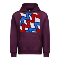 Mauve Wine Glitter 4th Of July Seamless Pattern Urban Hoodie - BundleAndBundleShop