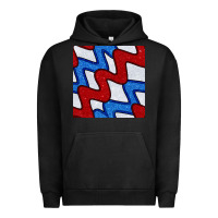Pigment Black Glitter 4th Of July Seamless Pattern Urban Hoodie - BundleAndBundleShop