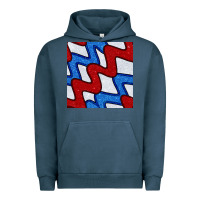 Pigment Midnight Navy Glitter 4th Of July Seamless Pattern Urban Hoodie - BundleAndBundleShop