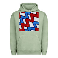 Pigment Oil Green Glitter 4th Of July Seamless Pattern Urban Hoodie - BundleAndBundleShop