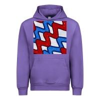 Tulip Glitter 4th Of July Seamless Pattern Urban Hoodie - BundleAndBundleShop