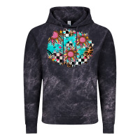 Cloud Black race sunflower patches Vintage Hoodie - AdoDesignShop
