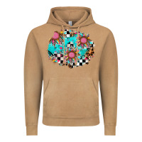 Vintage Camel race sunflower patches Vintage Hoodie - AdoDesignShop