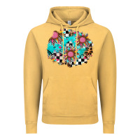 Vintage Mustard race sunflower patches Vintage Hoodie - AdoDesignShop