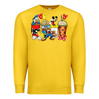 Lemon cartoon characters coffee cups Premium Sweatshirt - Zillion Design Studio