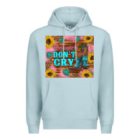 Blue Mist cowgirls don't crty boots hat sunflowers tumbler Premium Hoodie - Artiststas