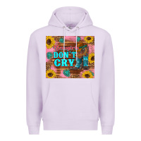 Lilac cowgirls don't crty boots hat sunflowers tumbler Premium Hoodie - Artiststas