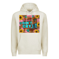 Oatmeal Heather cowgirls don't crty boots hat sunflowers tumbler Premium Hoodie - Artiststas