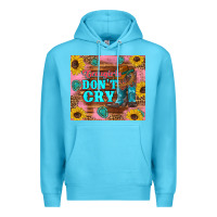 Ocean Blue cowgirls don't crty boots hat sunflowers tumbler Premium Hoodie - Artiststas