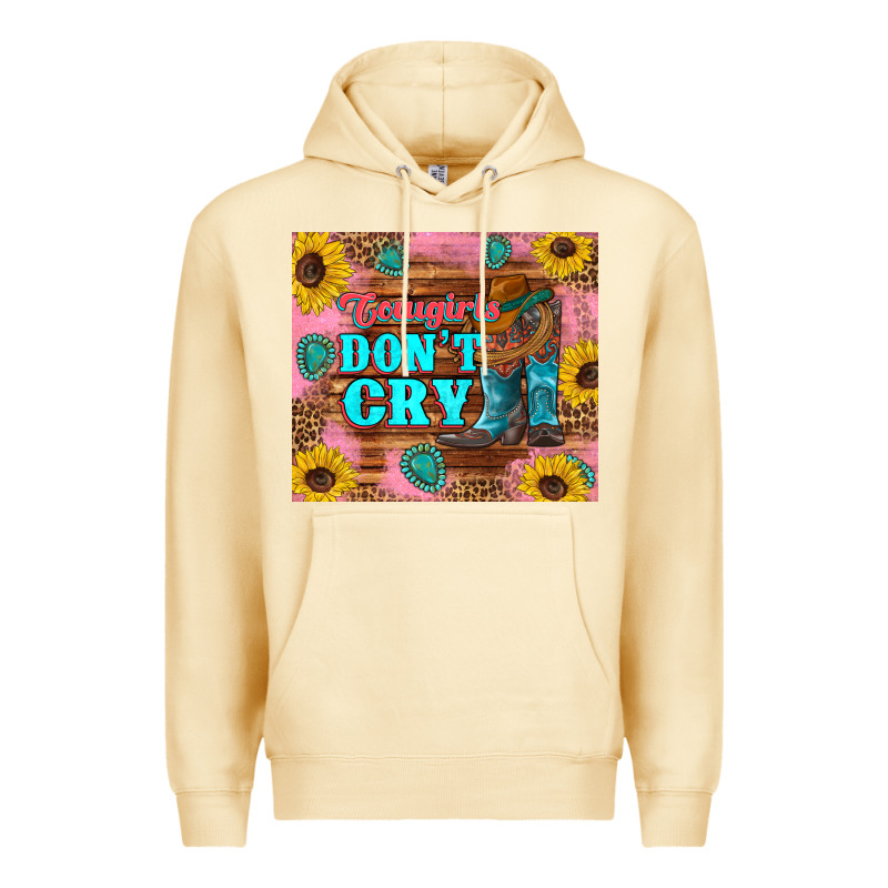 Cowgirls Don't Crty Boots Hat Sunflowers Tumbler Premium Hoodie by Artiststas | Teevron