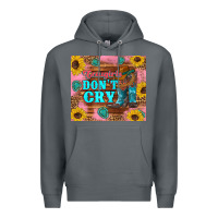 Rock cowgirls don't crty boots hat sunflowers tumbler Premium Hoodie - Artiststas