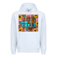 White cowgirls don't crty boots hat sunflowers tumbler Premium Hoodie - Artiststas
