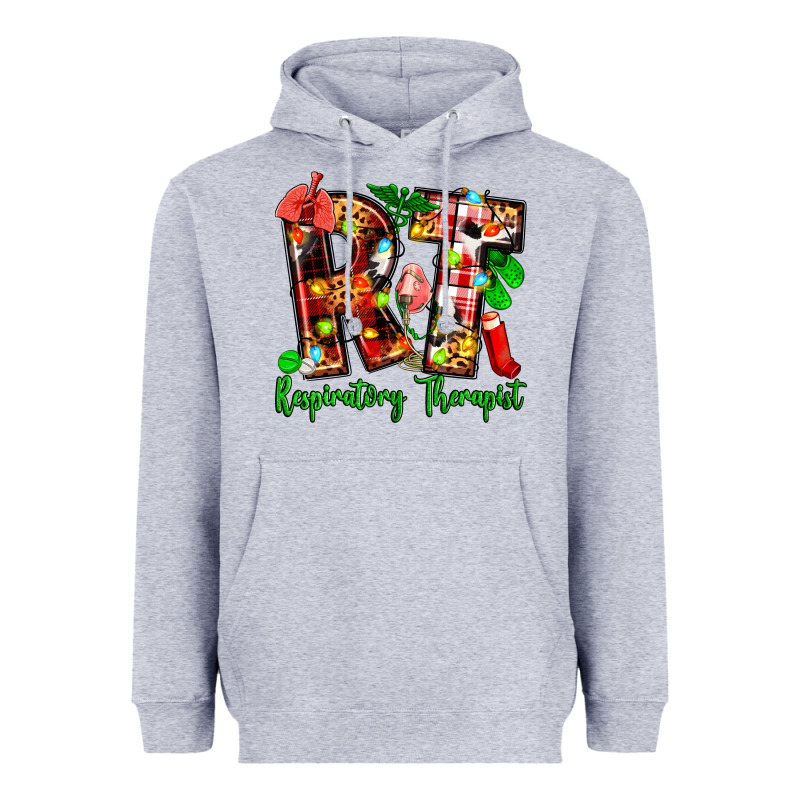 Christmas Respiratory Therapist Heavyweight Hoodie by Zillion Design Studio | Teevron