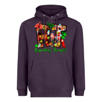 Plum christmas respiratory therapist Heavyweight Hoodie - Zillion Design Studio