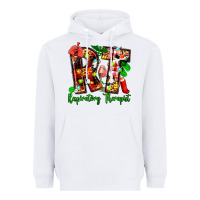 White christmas respiratory therapist Heavyweight Hoodie - Zillion Design Studio