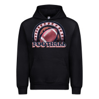 Black football rainbow Urban Hoodie - JahusDesignShop